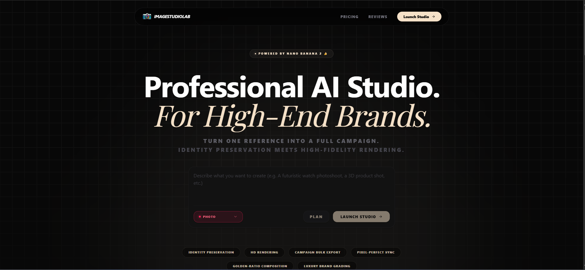 ImageStudioLab: AI-Powered Brand Identity & Asset Studio